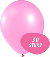 Metallic Ballonnenset 30 Stuks - Metallic Ballonnen Roze