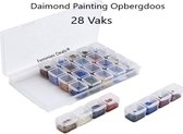 Femmies Deals Diamond Painting Opbergbox - 28 Vaks - Kralen - Opbergdoos - 069