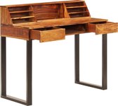 Computer bureau (Incl LW Led Klok) - Computerbureau - Werktafel - Schrijftafel - Tekentafel