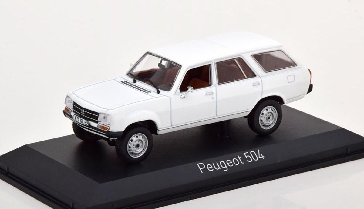 Peugeot 504 Break Dangel Gendarmerie – Norev 1/43 – Occasion (défaut)