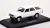 Peugeot 504 Break Dangel 1980 Wit 1-43 Norev