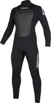 Mystic Star 3/2 back-zip wetsuit black