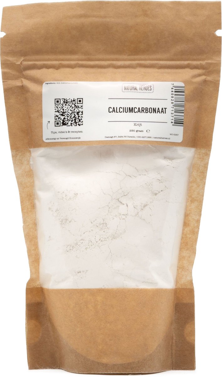Calciumcarbonaat (Krijt) 250 gram