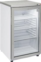 Gastro-Inox 85 liter display koelkast