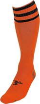 Precision Voetbalsokken Pro Unisex Nylon Oranje/zwart Maat 40-44