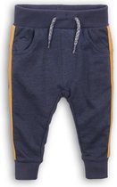 Dirkje - Baby jogging trousers - Navy melee + ochre - Mannen - Maat 68