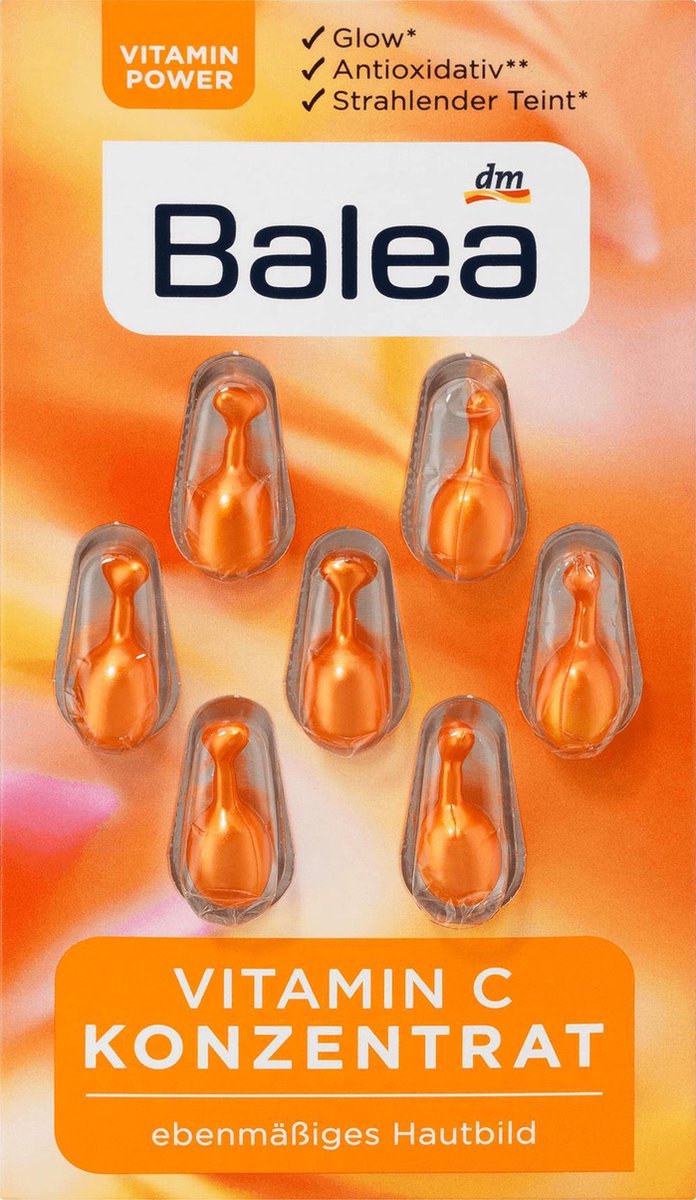 DM Balea Vitamine C concentré (7 pièces) | bol
