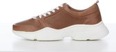 KAMPARA SNEAKER SILIKON COGNAC MAAT 43