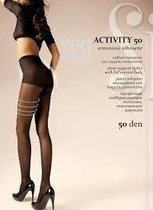 SiSi activity pantys | zwart | 50 DEN panty | XL