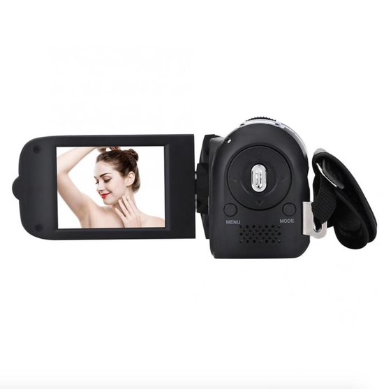 WiseGoods - Vlogcamera - Videocamera met Schermpje - Digitale Vlog Camera  270 graden... | bol.com