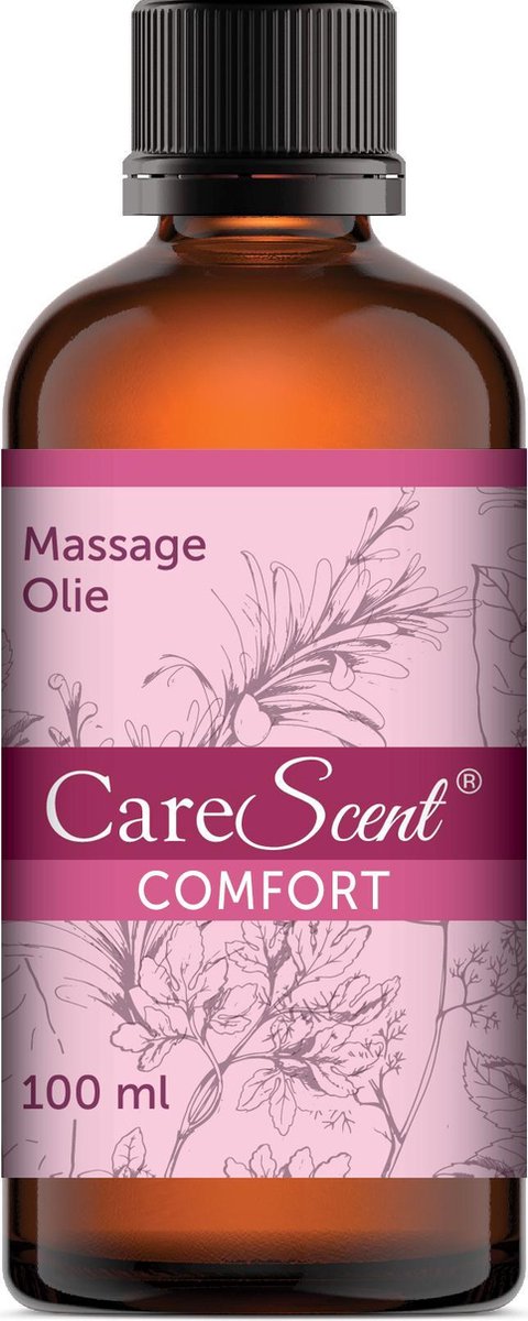 Goedkoopste CareScent Comfort - Massage Olie - Bevat Etherische Olie - Sinaasappel, Grapefruit, Geranium - 100 ml