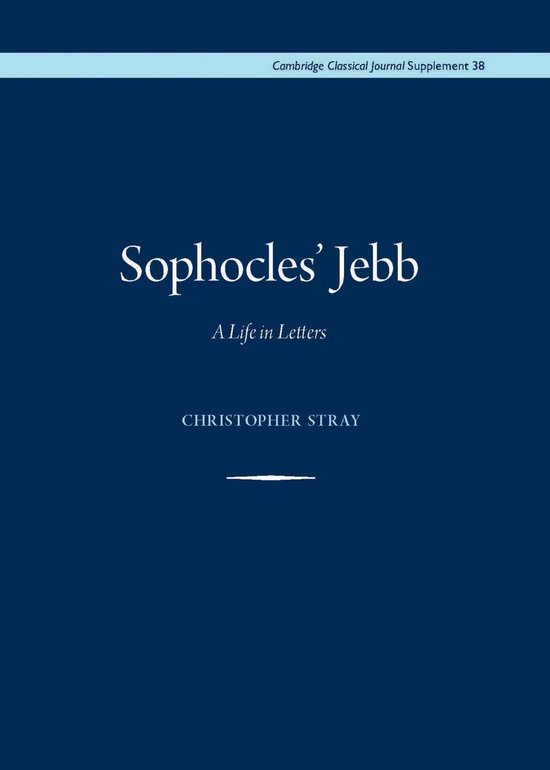 Cambridge Classical Journal Supplements 38 - Sophocles’ Je ... - cover
