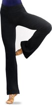 Zwarte Jazzbroek dames | Katoen | Jazzpants | "Fame" | Jazz broek | Maat XL