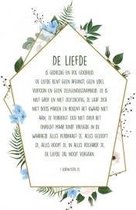 Poster A4 - de liefde