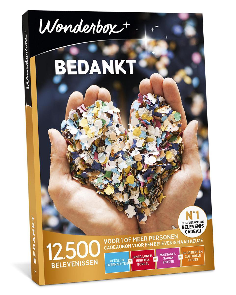 Wonderbox Cadeaubon - Bedankt