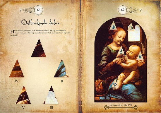 Leonardo Da Vinci puzzelcodex - Richard Galland