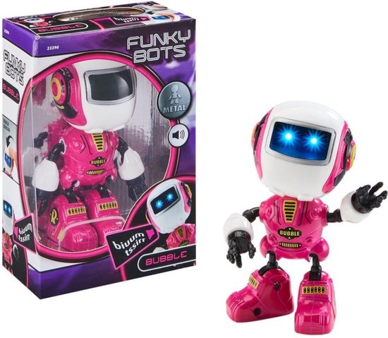 Funky Robot met licht en geluid - robot speelgoed jongens meisjes | bol.com