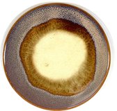 Lucy’s Living Luxe keramische onderzetter JO licht paars/bruin – ø11 cm – aardewerk- ronde onderzetter - bekers - glazen - decoratie – tafelaccessoires - handgemaakt