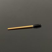 Mascara brush - Wimper borstel - Wenkbrauw brushes - Make-up borsteltjes - goud - 50 stuks