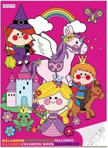 Haza Original Kleurboek Prinses Meisjes Papier Roze