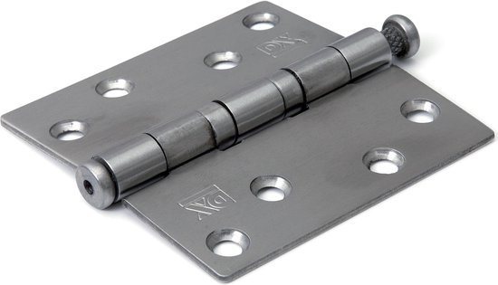 1x stuks kogellagerscharnier / deurscharnieren RVS met rechte hoeken 8,9 x  8,9 x 2,4... | bol.com