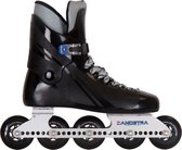 Zandstra Inlineskates - Maat 42 - Unisex - zwart/grijs