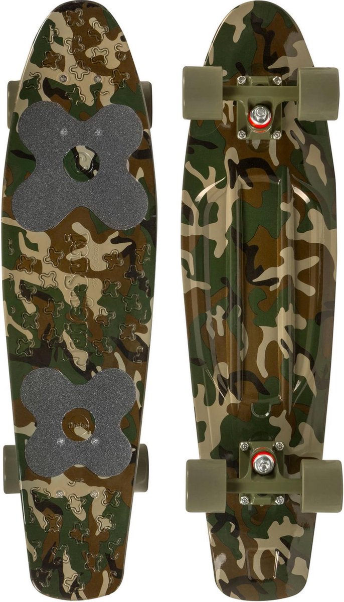 Choke Skateboard camouflage Groen