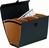 Bankers Box opbergkoffer draagbaar Handifile zwart