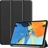 Hoes Geschikt voor iPad Pro 2020 (11 inch) Hoes Luxe Hoesje Book Case - Hoesje Geschikt voor iPad Pro 11 inch (2020) Hoes Cover - Zwart