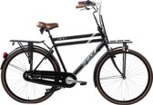 Static Heren Transporter fiets 28 inch met 3 versnellingen 50 cm , Matzwart