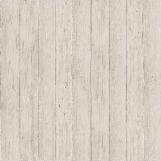 Exposure hout beige effen (vliesbehang, beige)