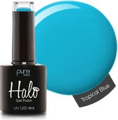 Halo Gel Polish Tropical Blue - Professionele gellak
