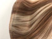 Clip In Extensions Fullhead  Echt haar Human Hair kleur 8/60 120gram 55/60cm