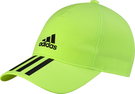 Adidas Cap - 3 Stripes Volwassenen - Geel/Groen | bol.com