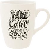 Take coffee with you beker d8,3xh11cm36cl