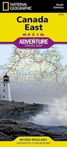 National Geographic Adventure Travel Map Canada East