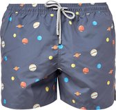 GALAXY Sneldrogende Zwembroek Heren met Mesh Binnenbroek en Drie Zakken - Zachte en Comfortabele Zwemshort Heren / Zwembroeken Heren - Waterafstotende Zwembroek Mannen / Herenmode van Premium