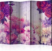 Kamerscherm - Scheidingswand - Vouwscherm - Flowers Memories II [Room Dividers] 225x172 - Artgeist Vouwscherm