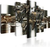 Schilderijen Op Canvas - Schilderij - Magnum opus 100x50 - Artgeist Schilderij