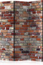 Kamerscherm - Scheidingswand - Vouwscherm - Urban Brick [Room Dividers] 135x172 - Artgeist Vouwscherm