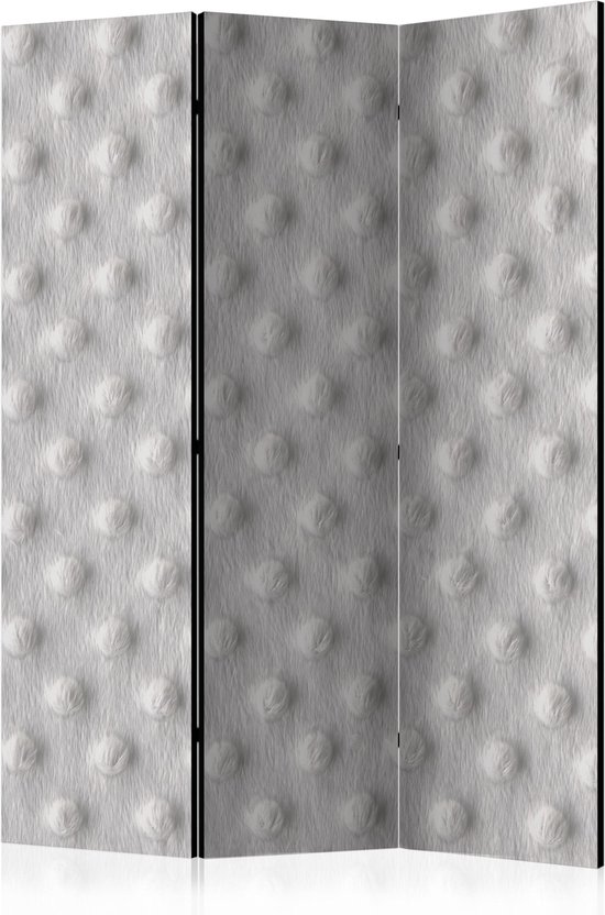 Kamerscherm - Scheidingswand - Vouwscherm - Little White Bear [Room Dividers] 135x172 - Artgeist Vouwscherm