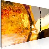Schilderijen Op Canvas - Schilderij - Power of Fire (1 Part) Narrow 150x50 - Artgeist Schilderij