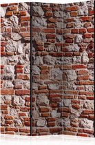 Kamerscherm - Scheidingswand - Vouwscherm - Bricky Age [Room Dividers] 135x172 - Artgeist Vouwscherm