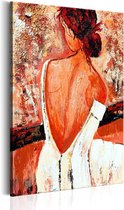 Schilderijen Op Canvas - Schilderij - Debutante 40x60 - Artgeist Schilderij