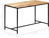 Eettafel Massief hout (Incl LW3D Klok)) - Dineertafel - Eet tafel - Eetkamertafel - Woonkamer tafel