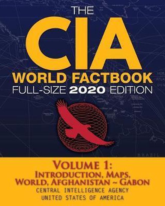 De CIA World Factbook, Volledige editie 2020, Deel 1. Bevat een adelaar en een wereldbol.