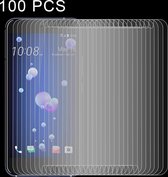 100 STUKS 0,26 mm 9H 2,5D film van gehard glas voor HTC U11