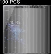 100 stuks 0,26 mm 9H 2,5D film van gehard glas voor Sony XZ2 Premium