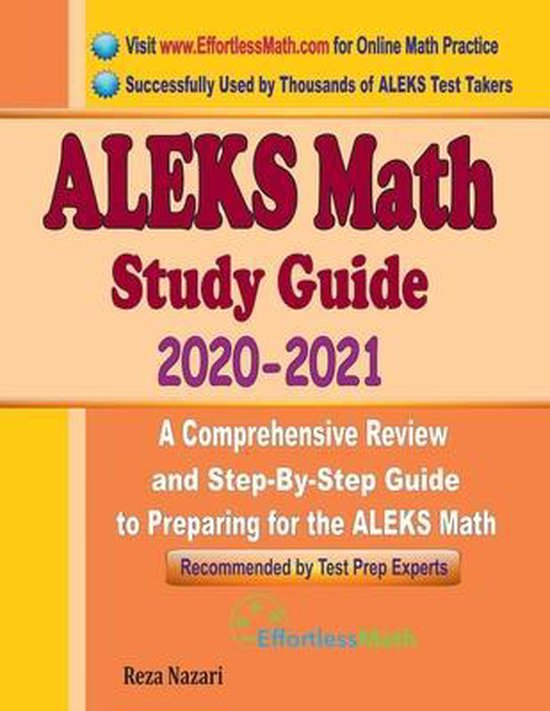 ALEKS Math Study Guide 2020 - 2021 - cover