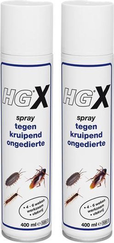 HG Spray tegen kruipend ongedierte - 2 Stuks ! | bol.com